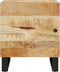 vidaXL - Nachtkastje - 40x33x46 - cm - massief - mangohout