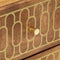 vidaXL - Nachtkastje - 40x33x46 - cm - massief - mangohout