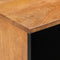 vidaXL - Nachtkastje - 40x33x46 - cm - massief - mangohout