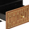 vidaXL - Nachtkastje - 40x33x46 - cm - massief - mangohout