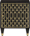 vidaXL - Nachtkastje - 40x33x46 - cm - massief - mangohout