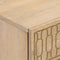 vidaXL - Nachtkastje - 40x33x46 - cm - massief - mangohout