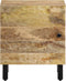 vidaXL - Nachtkastje - 40x33x46 - cm - massief - mangohout