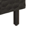 vidaXL - Nachtkastje - 40x33x46 - cm - massief - mangohout - zwart