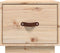 vidaXL - Nachtkastje - 40x34x35 - cm - massief - grenenhout
