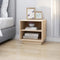 vidaXL - Nachtkastje - 40x34x40 - cm - massief - grenenhout