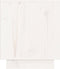 vidaXL - Nachtkastje - 40x34x40 - cm - massief - grenenhout - wit