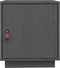 vidaXL - Nachtkastje - 40x34x45 - cm - massief - grenenhout - grijs