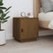 vidaXL - Nachtkastje - 40x34x45 - cm - massief - grenenhout - honingbruin
