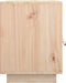 vidaXL - Nachtkastje - 40x34x45 - cm - massief - grenenhout