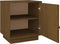 vidaXL - Nachtkastje - 40x34x45 - cm - massief - grenenhout - honingbruin