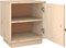 vidaXL - Nachtkastje - 40x34x45 - cm - massief - grenenhout