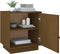 vidaXL - Nachtkastje - 40x34x45 - cm - massief - grenenhout - honingbruin