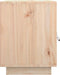 vidaXL - Nachtkastje - 40x34x45 - cm - massief - grenenhout