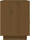 vidaXL - Nachtkastje - 40x34x45 - cm - massief - grenenhout - honingbruin