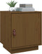 vidaXL - Nachtkastje - 40x34x45 - cm - massief - grenenhout - honingbruin