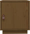 vidaXL - Nachtkastje - 40x34x45 - cm - massief - grenenhout - honingbruin