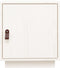 vidaXL - Nachtkastje - 40x34x45 - cm - massief - grenenhout - wit