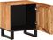 vidaXL - Nachtkastje - 40x34x46 - cm - massief - acaciahout