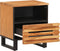 vidaXL - Nachtkastje - 40x34x46 - cm - massief - acaciahout
