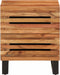 vidaXL - Nachtkastje - 40x34x46 - cm - massief - acaciahout