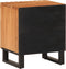 vidaXL - Nachtkastje - 40x34x46 - cm - massief - acaciahout