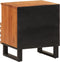 vidaXL - Nachtkastje - 40x34x46 - cm - massief - acaciahout