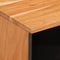 vidaXL - Nachtkastje - 40x34x46 - cm - massief - acaciahout