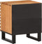 vidaXL - Nachtkastje - 40x34x46 - cm - massief - acaciahout