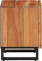 vidaXL - Nachtkastje - 40x34x46 - cm - massief - acaciahout
