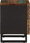 vidaXL - Nachtkastje - 40x34x46 - cm - massief - gerecycled - hout