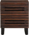 vidaXL - Nachtkastje - 40x34x46 - cm - massief - mangohout