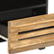vidaXL - Nachtkastje - 40x34x46 - cm - massief - ruw - mangohout