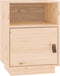 vidaXL - Nachtkastje - 40x34x55 - cm - massief - grenenhout