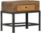 vidaXL - Nachtkastje - 40x35x40 - cm - massief - gerecycled - hout