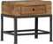 vidaXL - Nachtkastje - 40x35x40 - cm - massief - gerecycled - hout