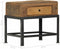 vidaXL - Nachtkastje - 40x35x40 - cm - massief - gerecycled - hout