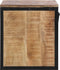 vidaXL - Nachtkastje - 40x35x40 - cm - massief - mangohout