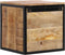 vidaXL - Nachtkastje - 40x35x40 - cm - massief - mangohout