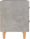 vidaXL - Nachtkastje - 40x35x47,5 - cm - betongrijs