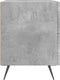 vidaXL - Nachtkastje - 40x35x47,5 - cm - bewerkt - hout - betongrijs