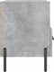vidaXL - Nachtkastje - 40x35x47,5 - cm - bewerkt - hout - betongrijs