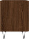 vidaXL - Nachtkastje - 40x35x47,5 - cm - bewerkt - hout - bruin - eikenkleur