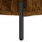vidaXL - Nachtkastje - 40x35x47,5 - cm - bewerkt - hout - gerookt - eikenkleurig