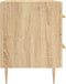 vidaXL - Nachtkastje - 40x35x47,5 - cm - bewerkt - hout - sonoma - eikenkleurig