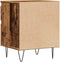 vidaXL - Nachtkastje - 40x35x50 - cm - bewerkt - hout - oud - houtkleurig