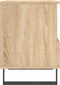 vidaXL - Nachtkastje - 40x35x50 - cm - bewerkt - hout - sonoma - eikenkleurig