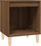 vidaXL - Nachtkastje - 40x35x50 - cm - bruin - eikenkleur