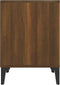 vidaXL - Nachtkastje - 40x35x50 - cm - bruin - eikenkleur