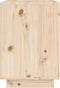 vidaXL - Nachtkastje - 40x35x50 - cm - massief - grenenhout